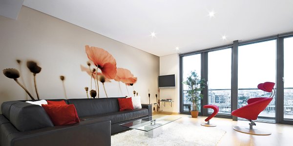 Натяжной тканевый потолок Descor в интерьере Натяжной тканевый потолок Descor в интерьере