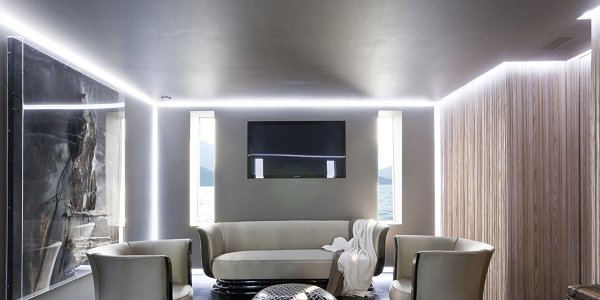 Парящий потолок в интерьере Парящий потолок в интерьере