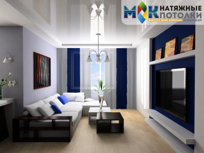 Глянцевые натяжные потолки Глянцевые натяжные потолки