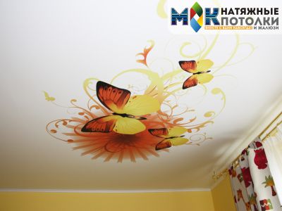 Натяжные потолки с фотопечатью Натяжные потолки с фотопечатью
