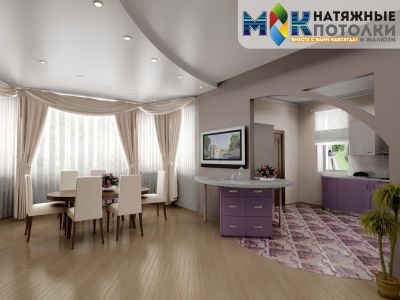 Сатиновые натяжные потолки Сатиновые натяжные потолки